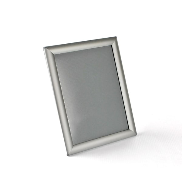 Azar Displays Steel Vertical/Horizontal Snap Frames, 11in x 8 1/2in, Silver, Pack Of 10