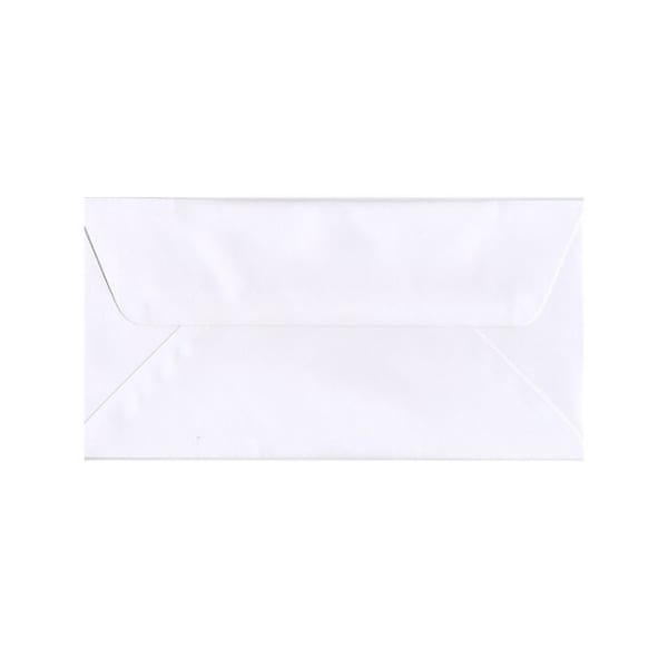 JAM PAPER #16 Commercial Envelopes With Wallet Flap, 6in x 12in, White, Pack Of 25