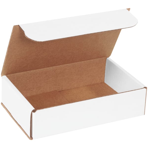 Partners Brand Corrugated Mailers 8in x 5in x 2in, Pack of 50