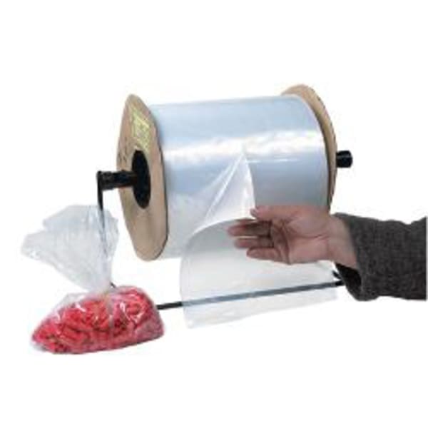 Office Depot Brand 2 Mil Poly Bags on a Roll, 10in x 12in, Clear, Roll Of 1250