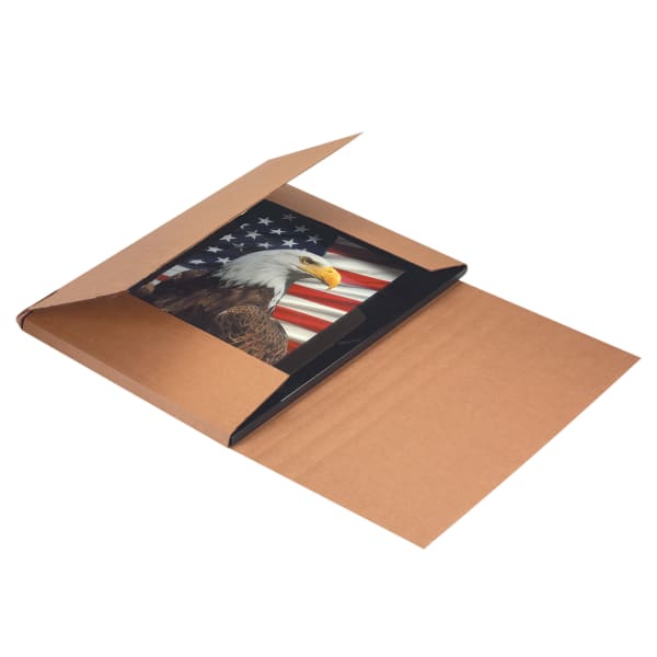 Partners Brand Jumbo Easy Fold Mailers, 26in x 20in x 6in, Kraft, Pack Of 20