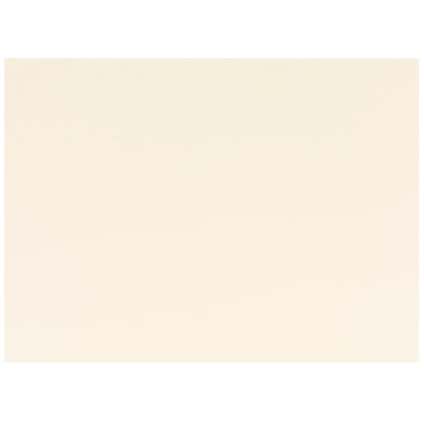 JAM Paper Note Cards, 4 5/8in x 6 1/4in, Ivory, Pack Of 100