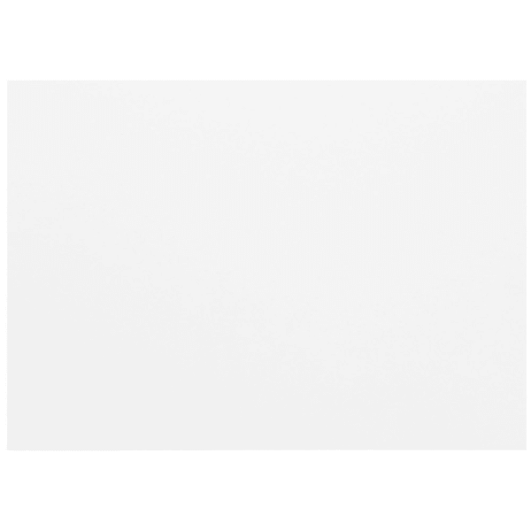 JAM Paper Note Cards, 4 5/8in x 6 1/4in, White, Pack Of 100