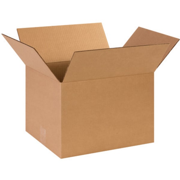 Partners Brand Heavy-Duty Boxes 14in x 12in x 10in, Bundle of 25