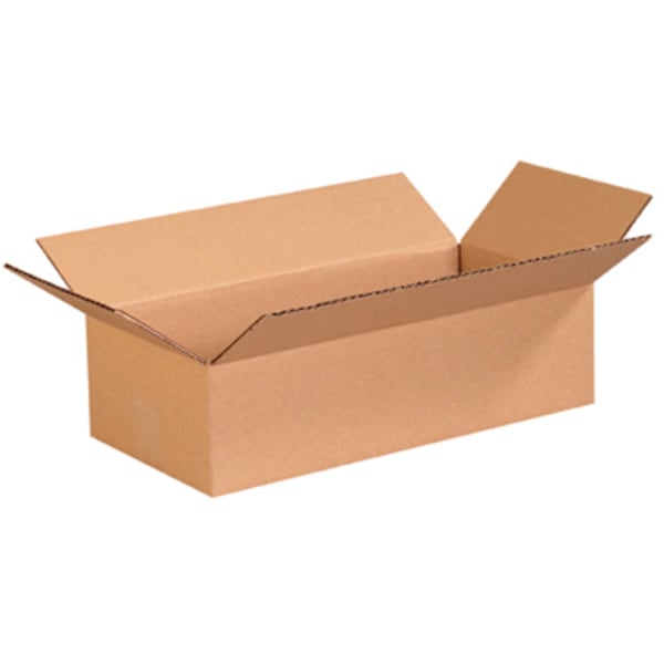 Partners Brand Corrugated Boxes 16in x 8in x 4in, Bundle of 25
