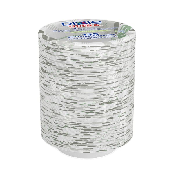 Dixie Ultra Heavyweight Paper Bowls, 12 Oz, Case Of 125