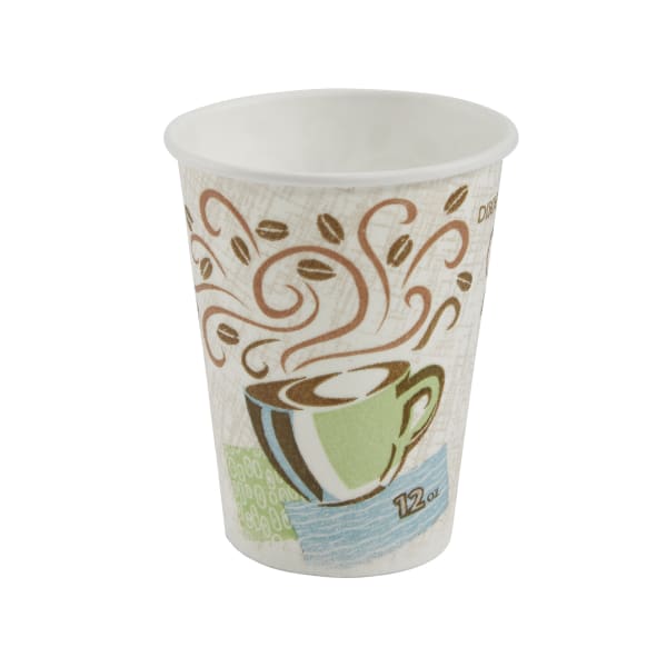 Dixie PerfecTouch by GP PRO Hot Cups, 12 Oz, Pack Of 50 Cups