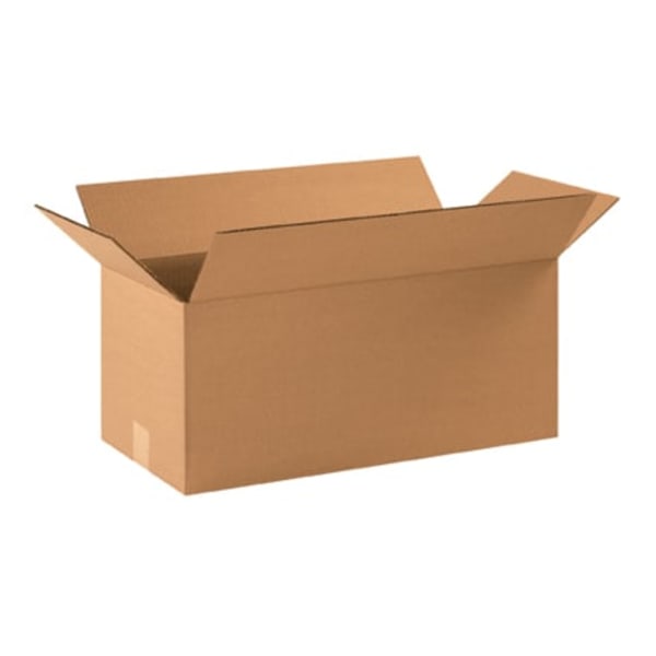 Partners Brand Corrugated Boxes 22in x 10in x 10in, Kraft, Bundle of 20