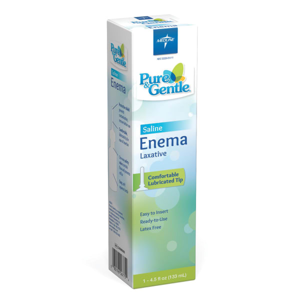 Pure & Gentle Saline Laxative, 4.5-Oz Bottle