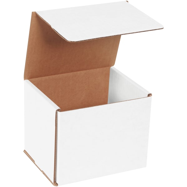 Partners Brand Corrugated Mailers 6in x 5in x 5in, Pack of 50