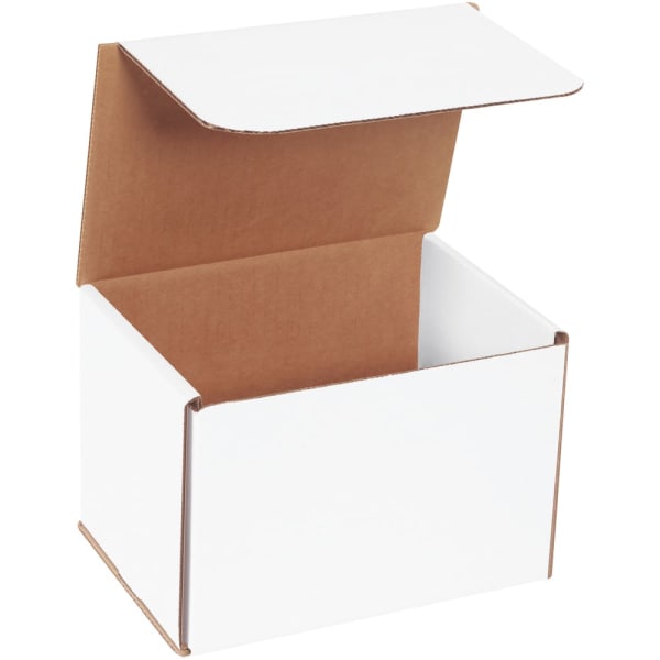 Partners Brand Corrugated Boxes, 7inH x 5inW x 5inD, Brown, Pack Of 50