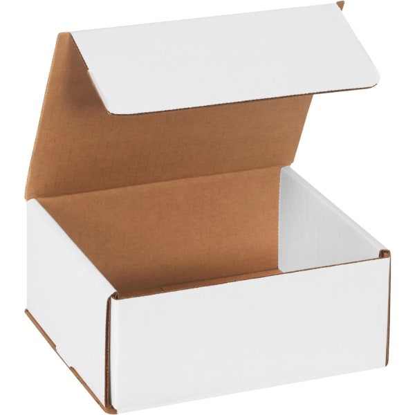Partners Brand Corrugated Mailers 7in x 6in x 3in, Pack of 50
