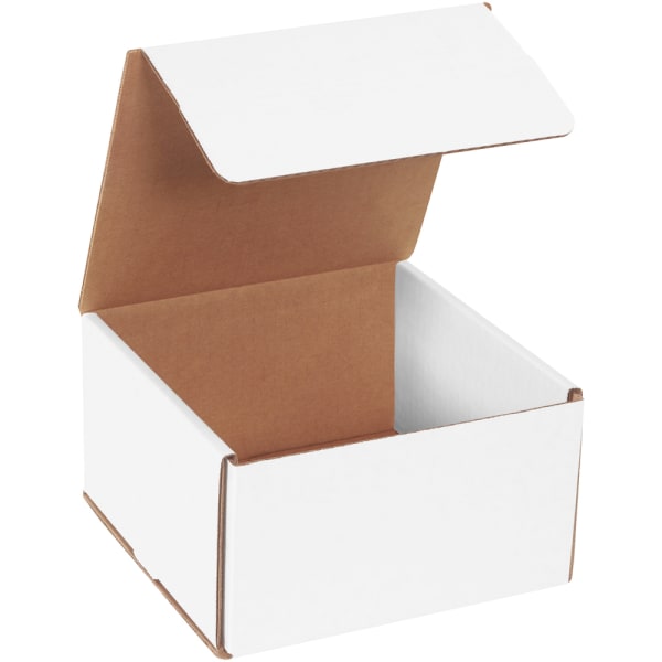 Partners Brand Corrugated Mailers 7in x 7in x 4in, Pack of 50