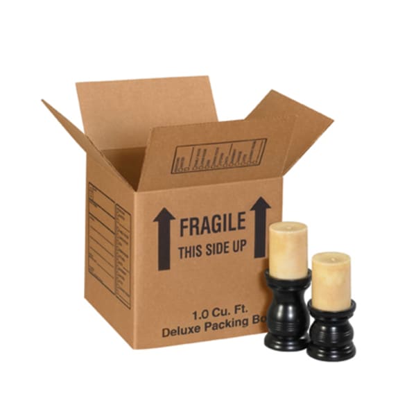 Partners Brand Deluxe Packing Boxes, 12in x 12in x 12in, Bundle of 25 I
