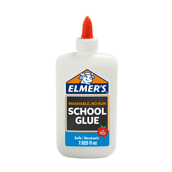 Elmers Washable School Glue, 7.62 Oz, White