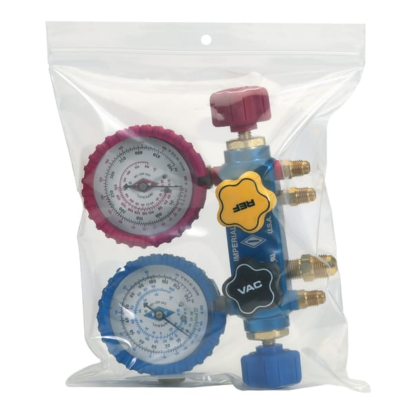 Partners Brand 4 Mil Reclosable Poly Bags With Hang Hole, 2in x 3in, Clear, Case Of 1000