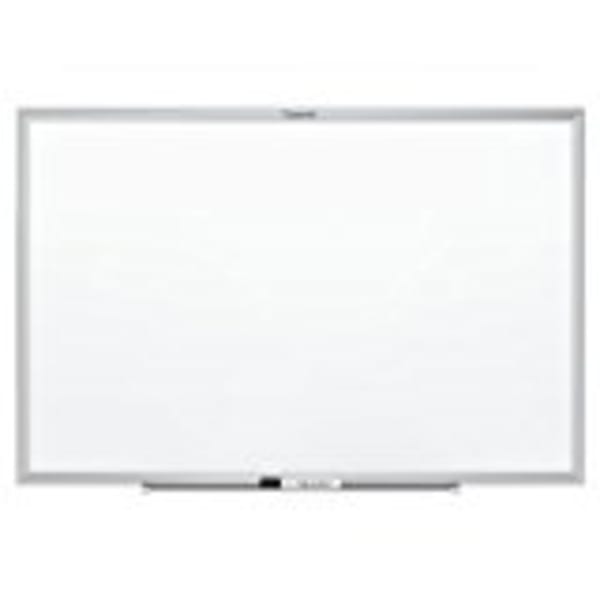 Quartet Standard Magnetic Dry-Erase Whiteboard, 24in x 18in, Aluminum Frame With Silver Finish