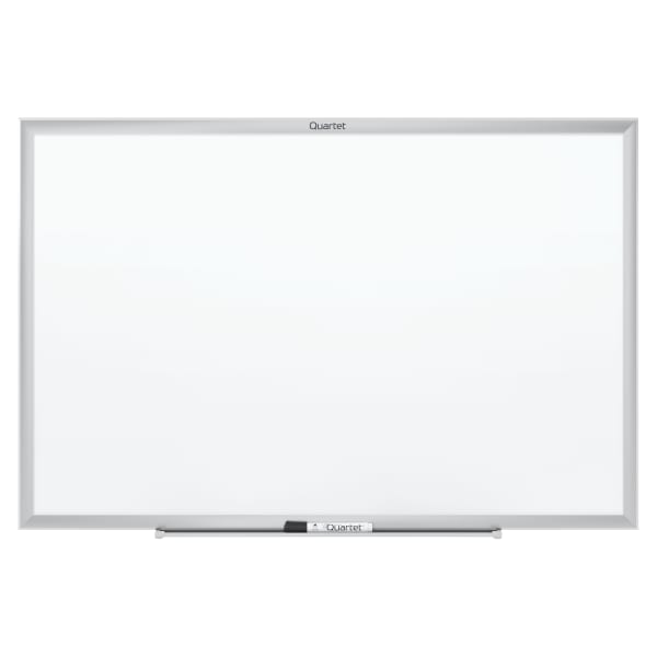 Quartet Classic Magnetic Dry-Erase Whiteboard, 96in x 48in, Aluminum Frame With Silver Finish