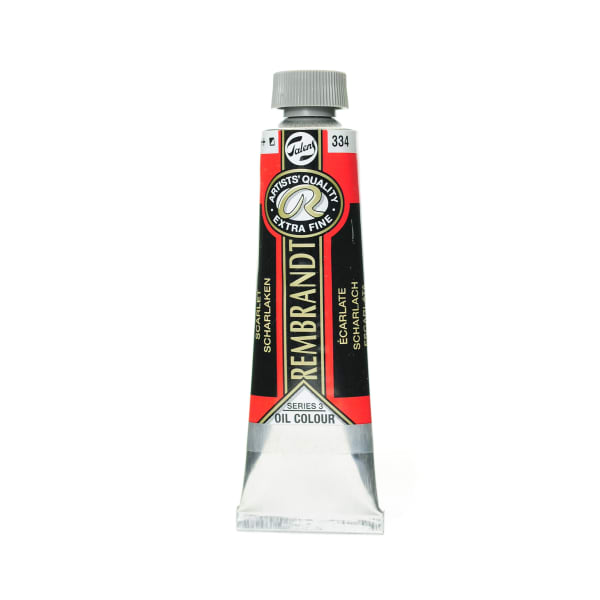 Rembrandt Artists Oil Colors, 40 mL, Scarlet, 334