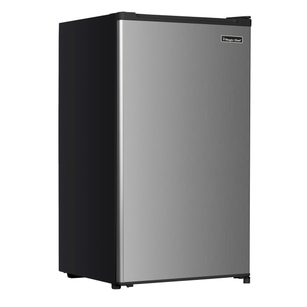 Magic Chef 3.2 Cu. Ft. Freezerless Mini Fridge, Silver