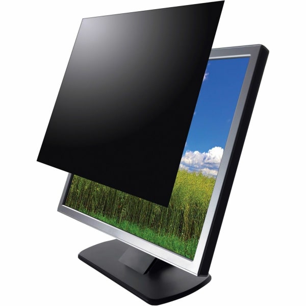 Kantek LCD Monitor Blackout Privacy Screens Black - For 22in WidescreenNotebook - Anti-glare - 1 Each