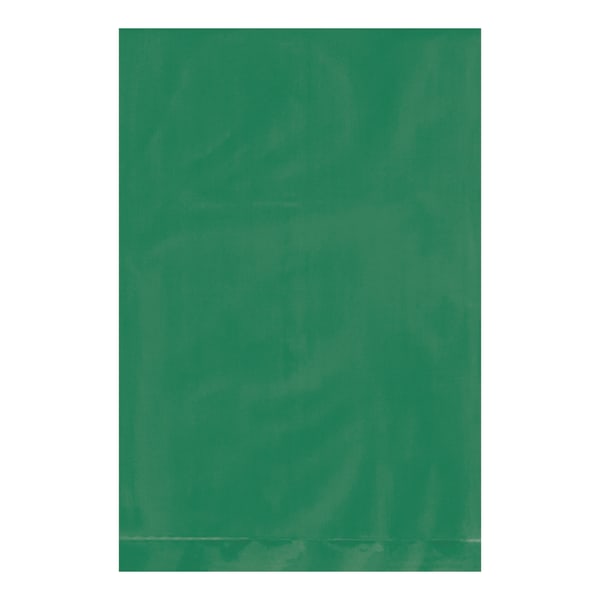 Office Depot Brand 2 Mil Colored Flat Poly Bags, 4in x 6in, Green, Case Of 1000