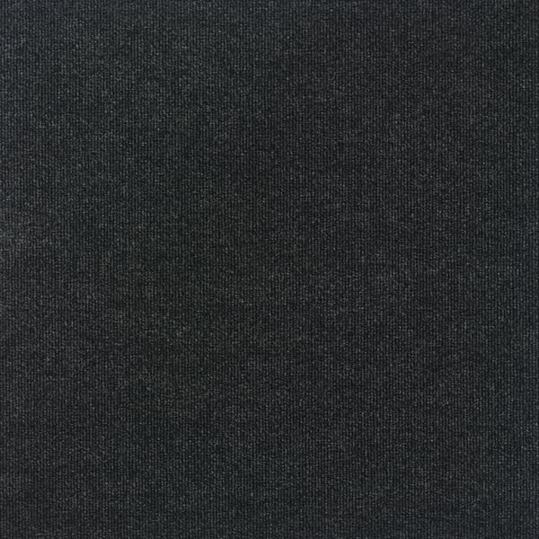 Foss Floors Spyglass Peel & Stick Carpet Tiles, 24in x 24in, Black Ice, Set Of 15 Tiles