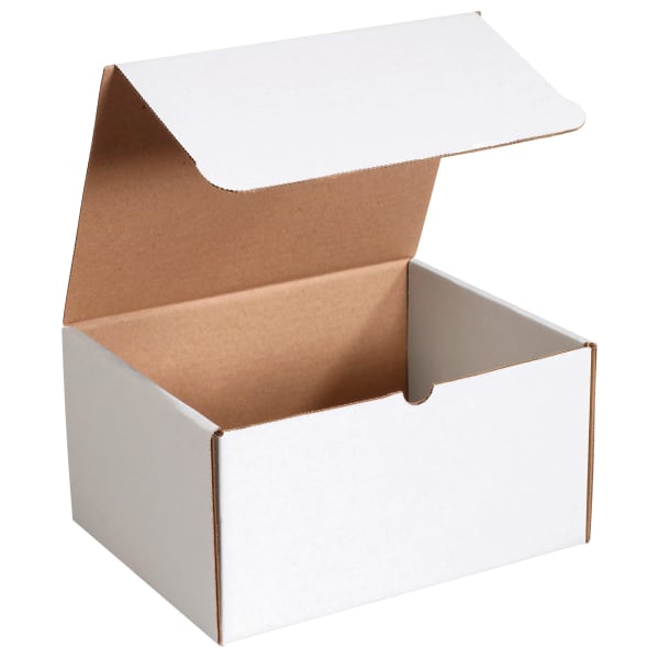 Partners Brand Literature Mailers, 12 1/8in x 9 1/4in x 6 1/2in, White, Pack Of 50