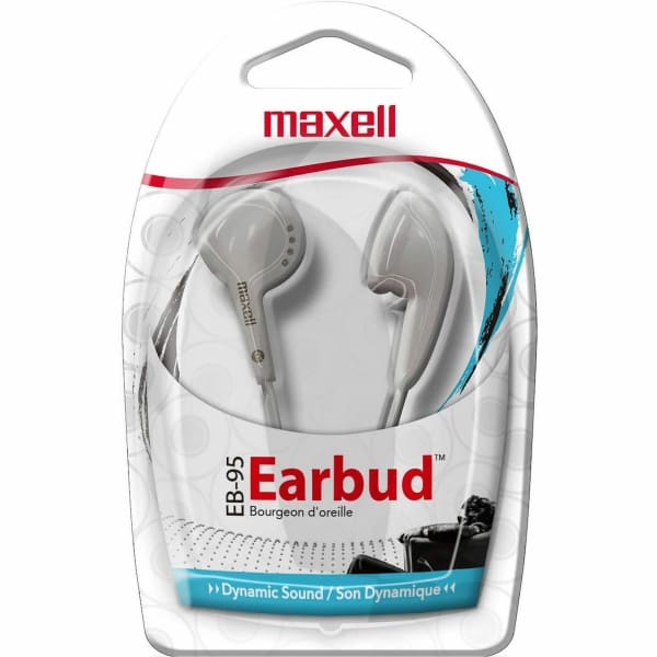 Maxell EB-95 White Earbuds
