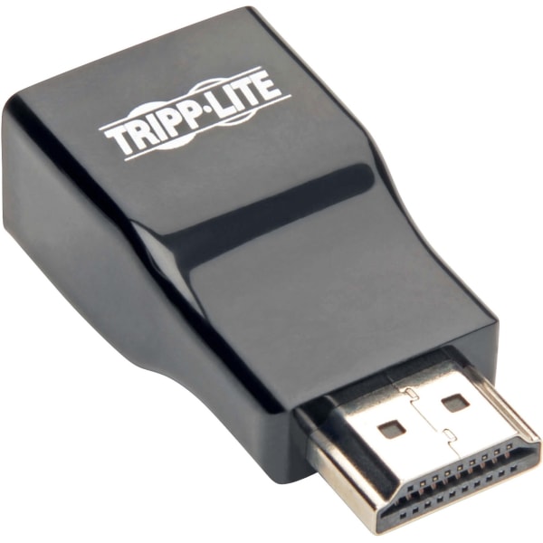 Tripp Lite HDMI to VGA Adapter Converter for Ultrabook / Laptop Chromebook - 1 Pack - 1 x HDMI (Type A) Male Digital Audio/Video - 1 x HD-15 Female VGA - 1920 x 1080 Supported - 1 Pack - 1 x HDMI (Type A) Male Digital Audio/Video - 1 x HD-15 Female VGA