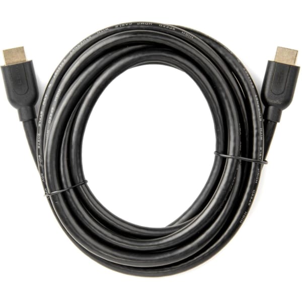 Rocstor Premium High Speed HDMI Cable with Ethernet. - For Digital Video, Monitor, TV, & Projectors with Audio HDMI (M/M) 10ft - 1 x HDMI Male Digital Audio/Video - 1 x HDMI Male Digital Audio/Video - Black