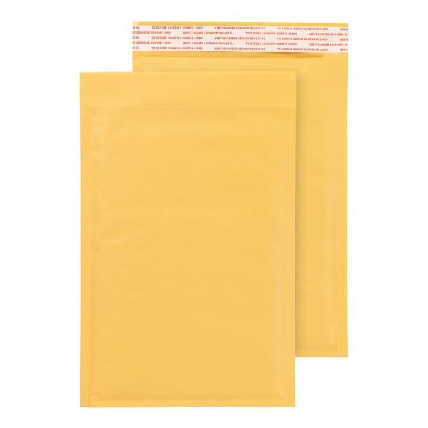 Office Depot Brand Self-Sealing Bubble Mailers, Size 0, 6in x 9 1/8in, Box Of 250