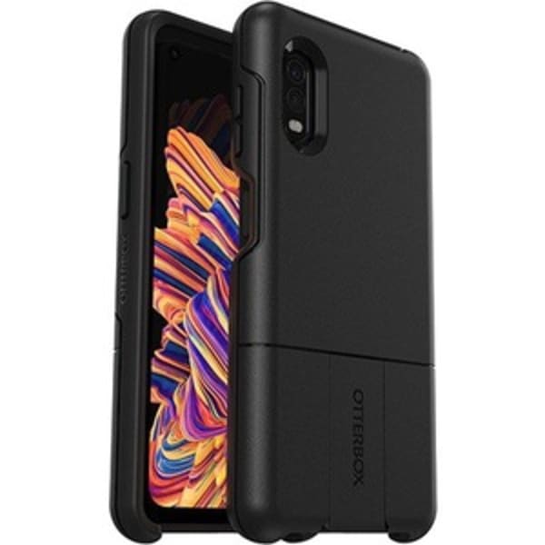 OtterBox Galaxy XCover Pro uniVERSE Series Case - For Samsung Galaxy XCover Pro Smartphone - Black - Polycarbonate, Synthetic Rubber - 1