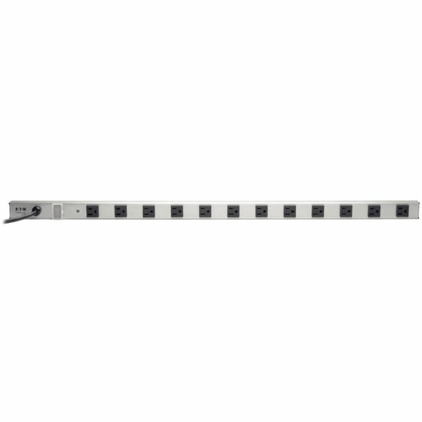 Eaton Tripp Lite Series Power Strip 120V 5-15R 12 Outlet 6ft Cord 36 Inch Metal - Power strip - AC 120 V - PS361206