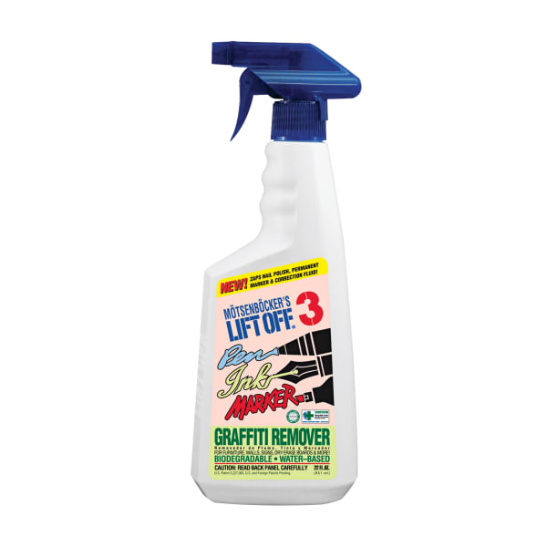 Motsenbockers Lift-Off #3 Pen Ink And Graffiti Remover, 22 Oz Bottle