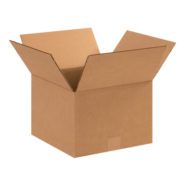 Corrugated Box, 12in x 12in x 8in, Kraft