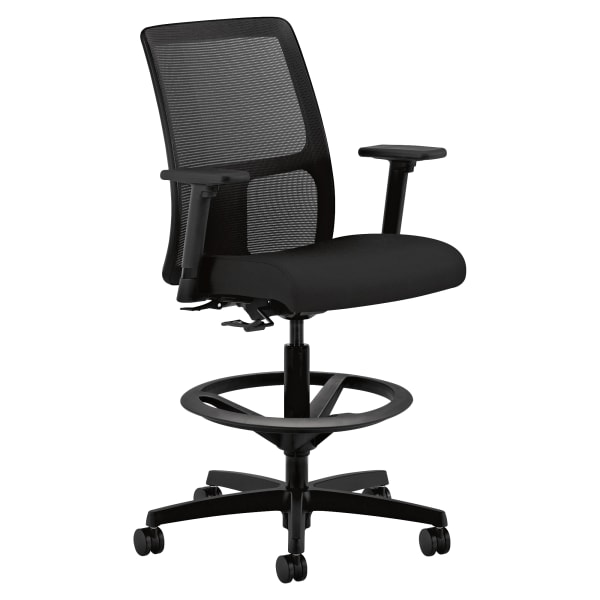 HON Ignition Series Mesh Back Task Stool, Black