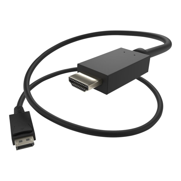 UNC Group - Adapter cable - DisplayPort male to HDMI male - 3 ft - black