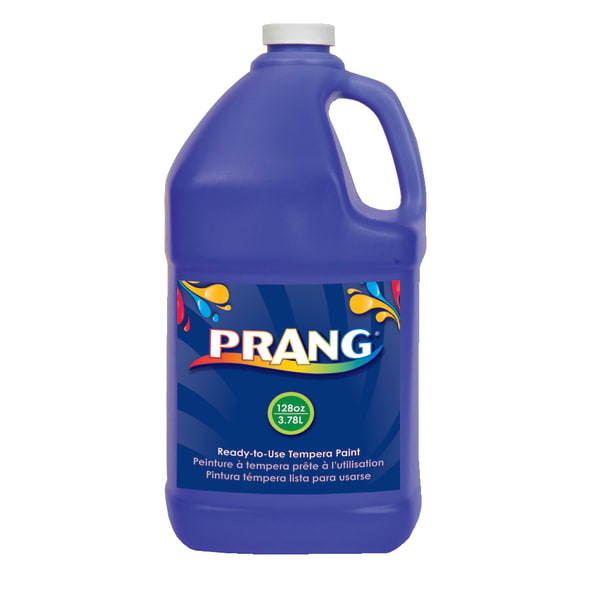 Prang Ready-To-Use Tempera Paint, 128 Oz., Blue
