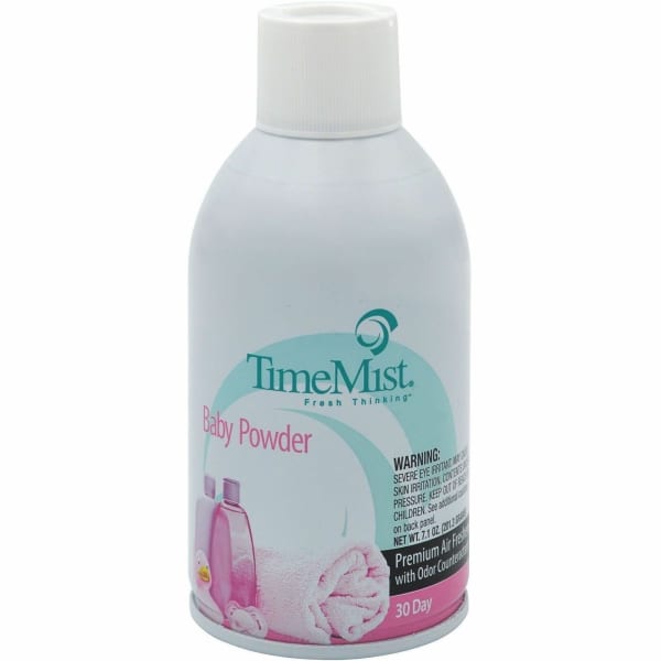 TimeMist Premium Metered Air Freshener Refill, 5.3 Oz, Baby Powder