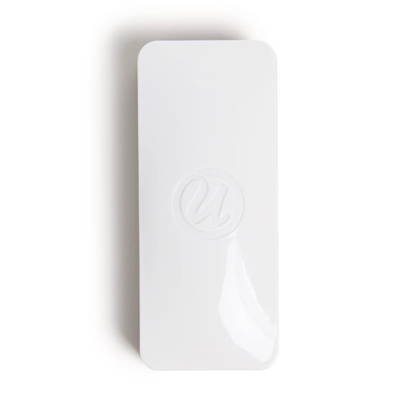 U Brands Side Magnetic Dry-Erase Board Eraser, 2in x 4-11/16in x 1in, White