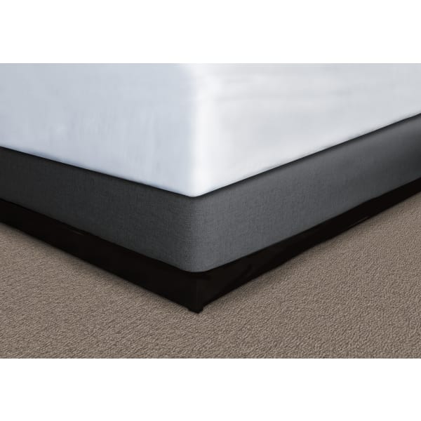 Mattress Safe Designer Decor Contour Wrap for Box Spring, Sawgrass Graphite, King, 9in Drop, Case of 12