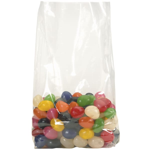 Office Depot Brand 2 Mil Gusseted Poly Bags, 12in x 8in x 30in, Clear, Case Of 500
