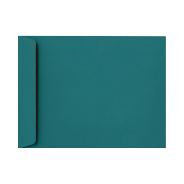 LUX Open-End 9in x 12in Envelopes, Peel & Press Closure, Teal, Pack Of 250