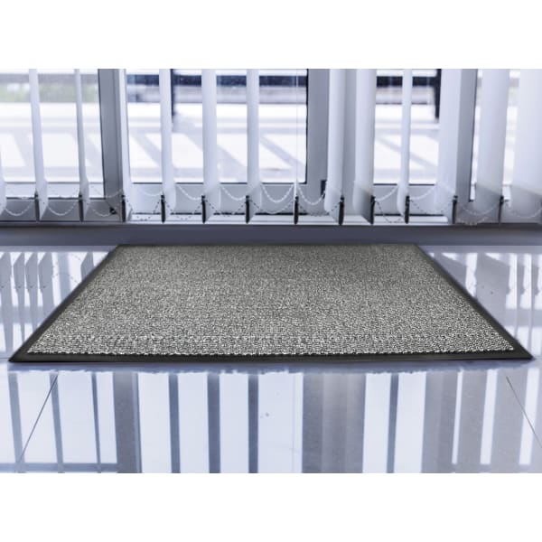 Floortex Doortex Advantagemat Door Mat, 48in x 72in, Gray