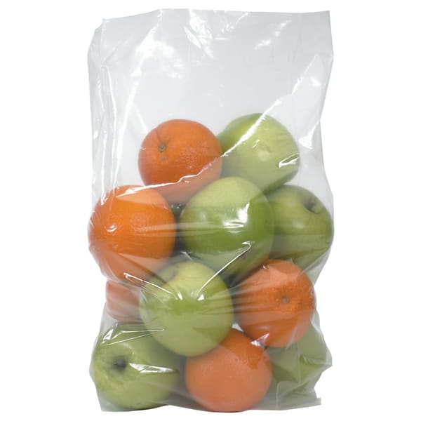 Office Depot Brand 4 Mil Gusseted Poly Bags, 8in x 4in x 18in, Clear, Case Of 500
