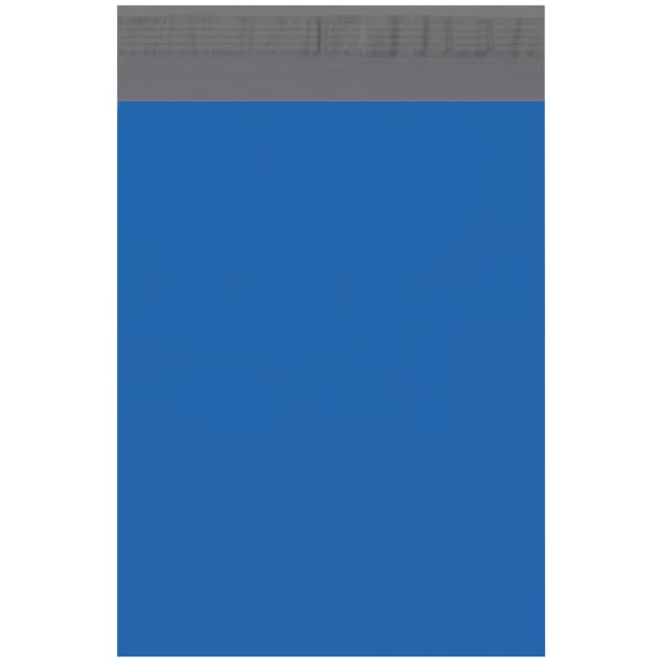 Partners Brand 10in x 13in Poly Mailers, Blue, Case Of 100 Mailers
