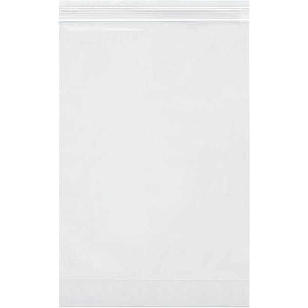 Partners Brand 2 Mil Gusseted Reclosable Poly Bags, 9in x 2in x 12in, Clear, Case Of 1000