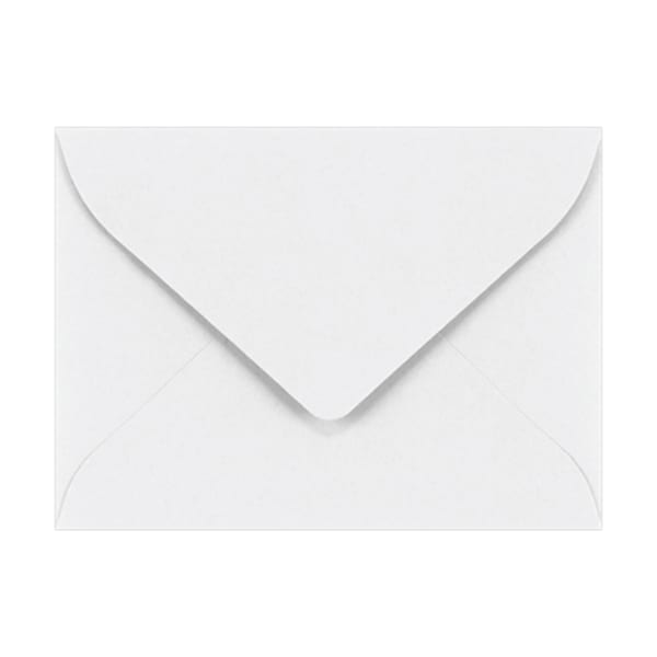 LUX Mini Envelopes, #17, Gummed Seal, Bright White, Pack Of 500