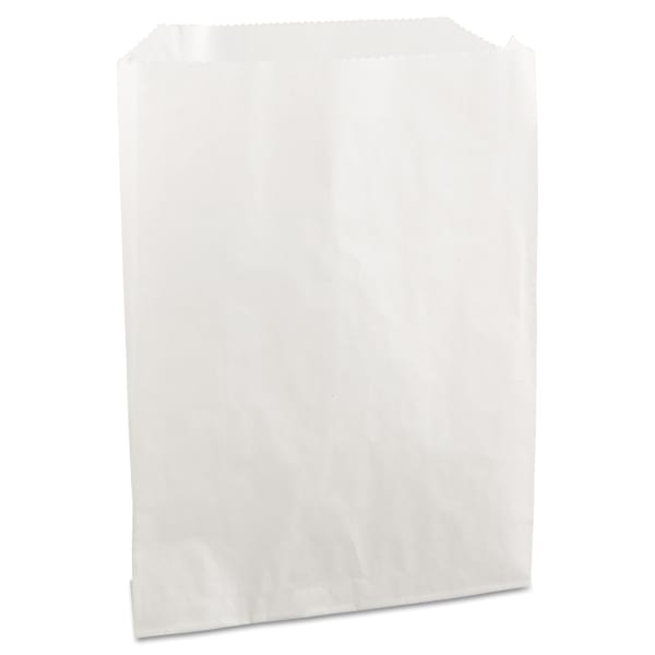 Bagcraft PB19 Grease-Resistant Sandwich/Pastry Bags, 7 1/4in x 6in, White, Carton Of 2,000